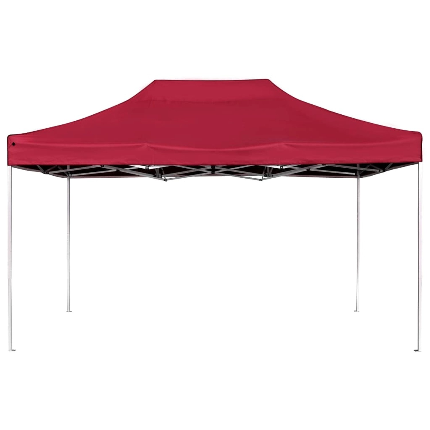 vidaXL Profi-Partyzelt Faltbar Aluminium 4,5x3 m Weißrot von VIDAXL