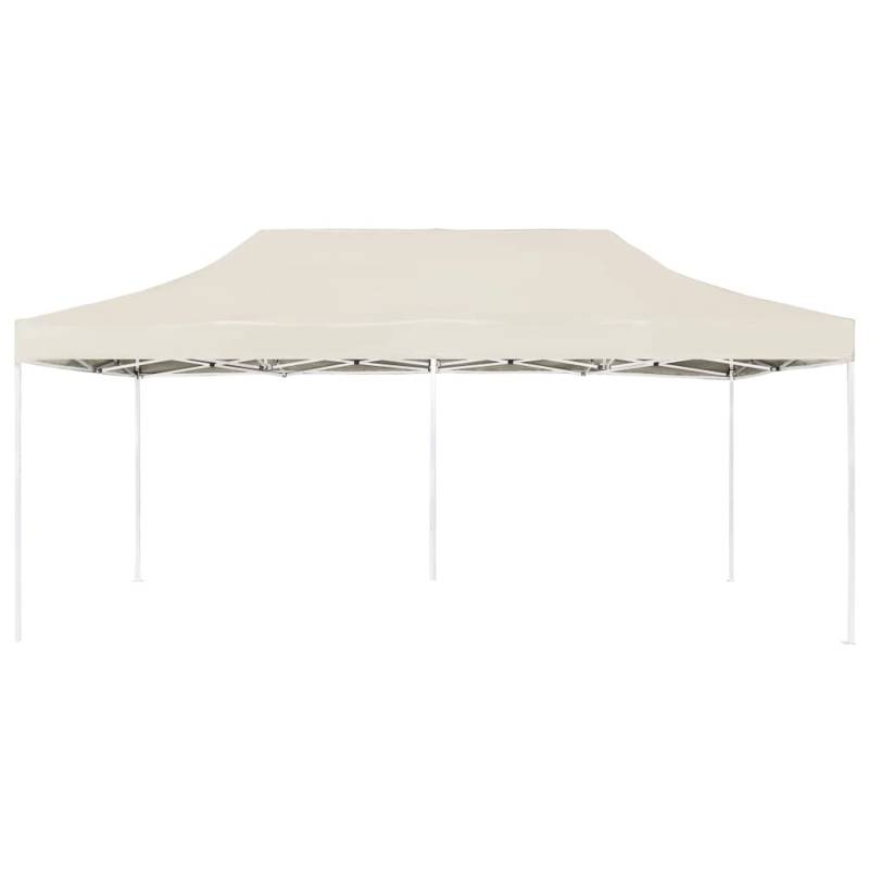 vidaXL Profi-Partyzelt Faltbar Aluminium 6x3 m Creme von VIDAXL