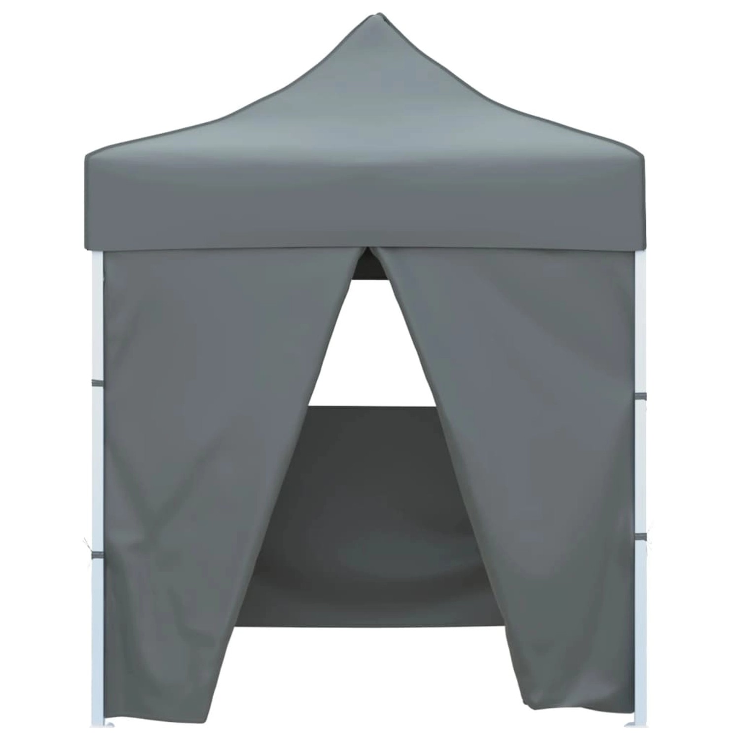 vidaXL Profi-Partyzelt Faltbar mit 4 Seitenwänden 2x2m Stahl Anthrazit vidaXL Profi-Partyzelt Faltbar mit 4 Seitenwänden 2x2m Stahl Anthrazit von VIDAXL