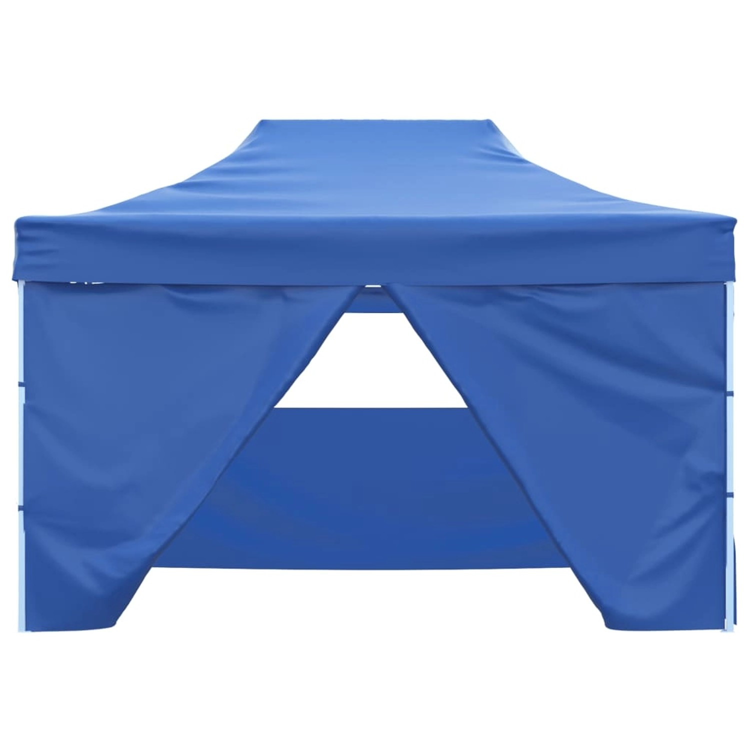 vidaXL Profi-Partyzelt Faltbar mit 4 Seitenwänden 3x4m Stahl Blau vidaXL Profi-Partyzelt Faltbar mit 4 Seitenwänden 3x4m Stahl Blau von VIDAXL