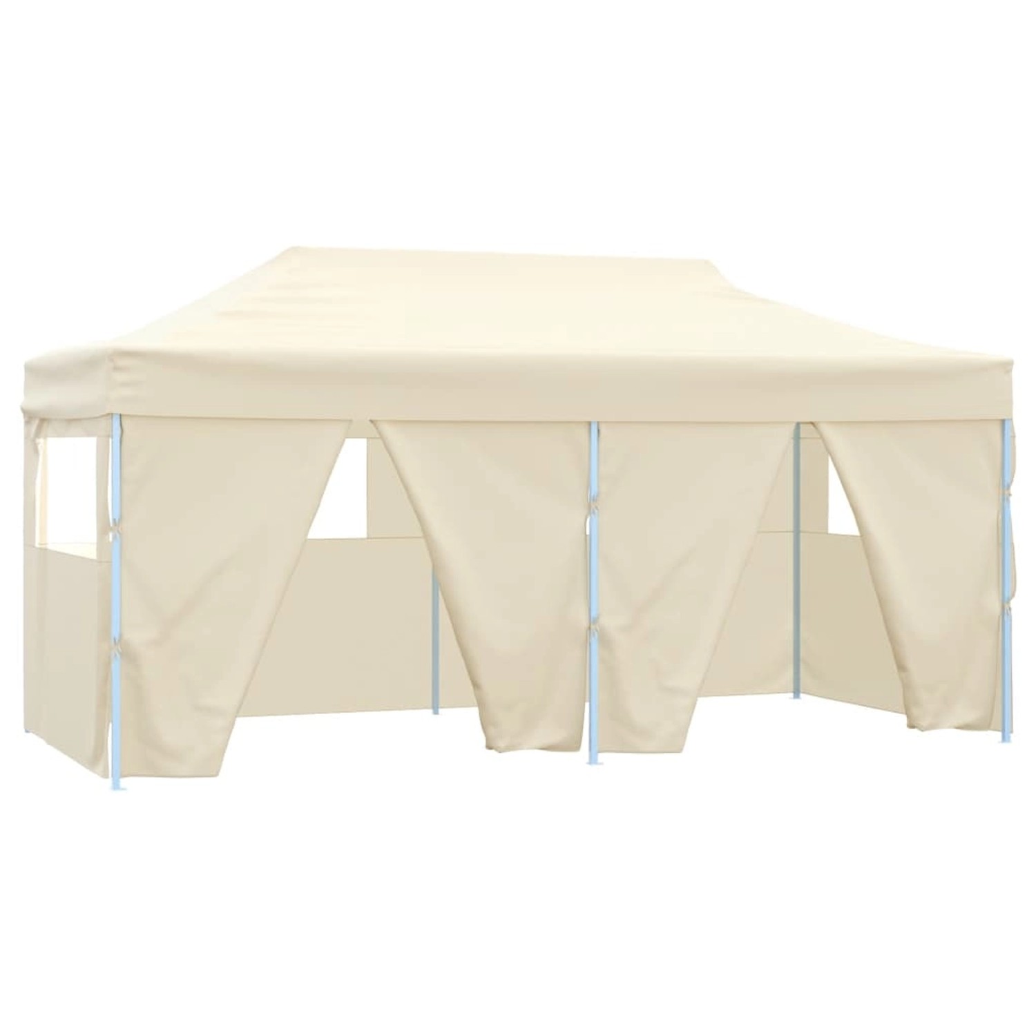 vidaXL Profi-Partyzelt Faltbar mit 4 Seitenwänden 3x6m Stahl Creme vidaXL Profi-Partyzelt Faltbar mit 4 Seitenwänden 3x6m Stahl Creme von VIDAXL
