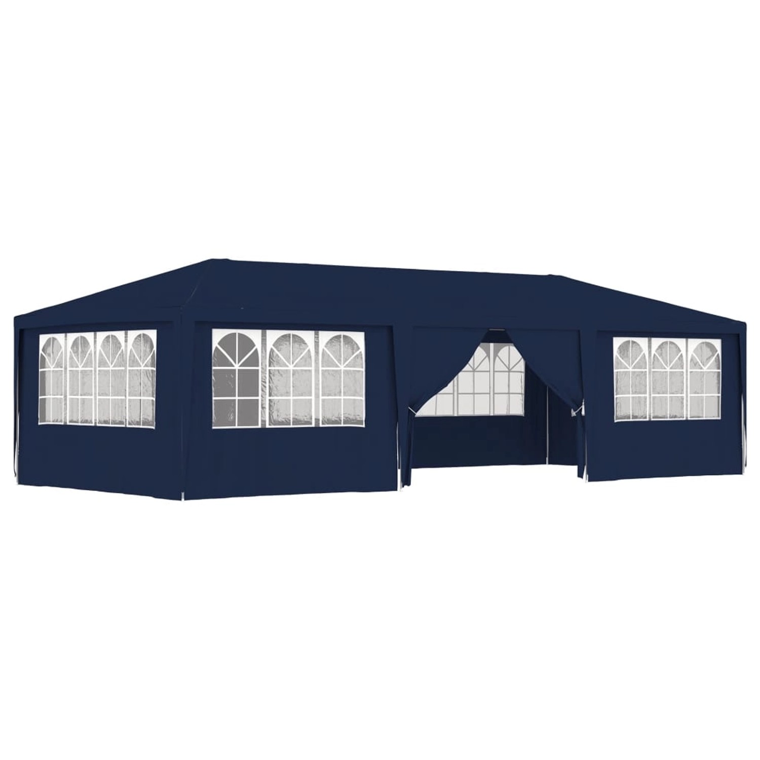 vidaXL Profi-Partyzelt mit Seitenwänden 4x9 m Blau 90 g/m2 vidaXL Profi-Partyzelt mit Seitenwänden 4x9 m Blau 90 g/m2 von VIDAXL