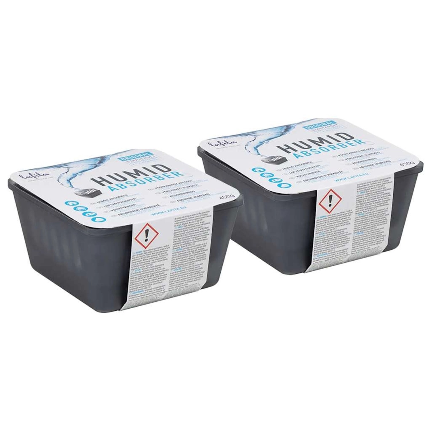 vidaXL Raumentfeuchter mit Nachfüllbeuteln 2 Stk 450 g 4015913 vidaXL Raumentfeuchter mit Nachfüllbeuteln 2 Stk 450 g 4015913 von VIDAXL