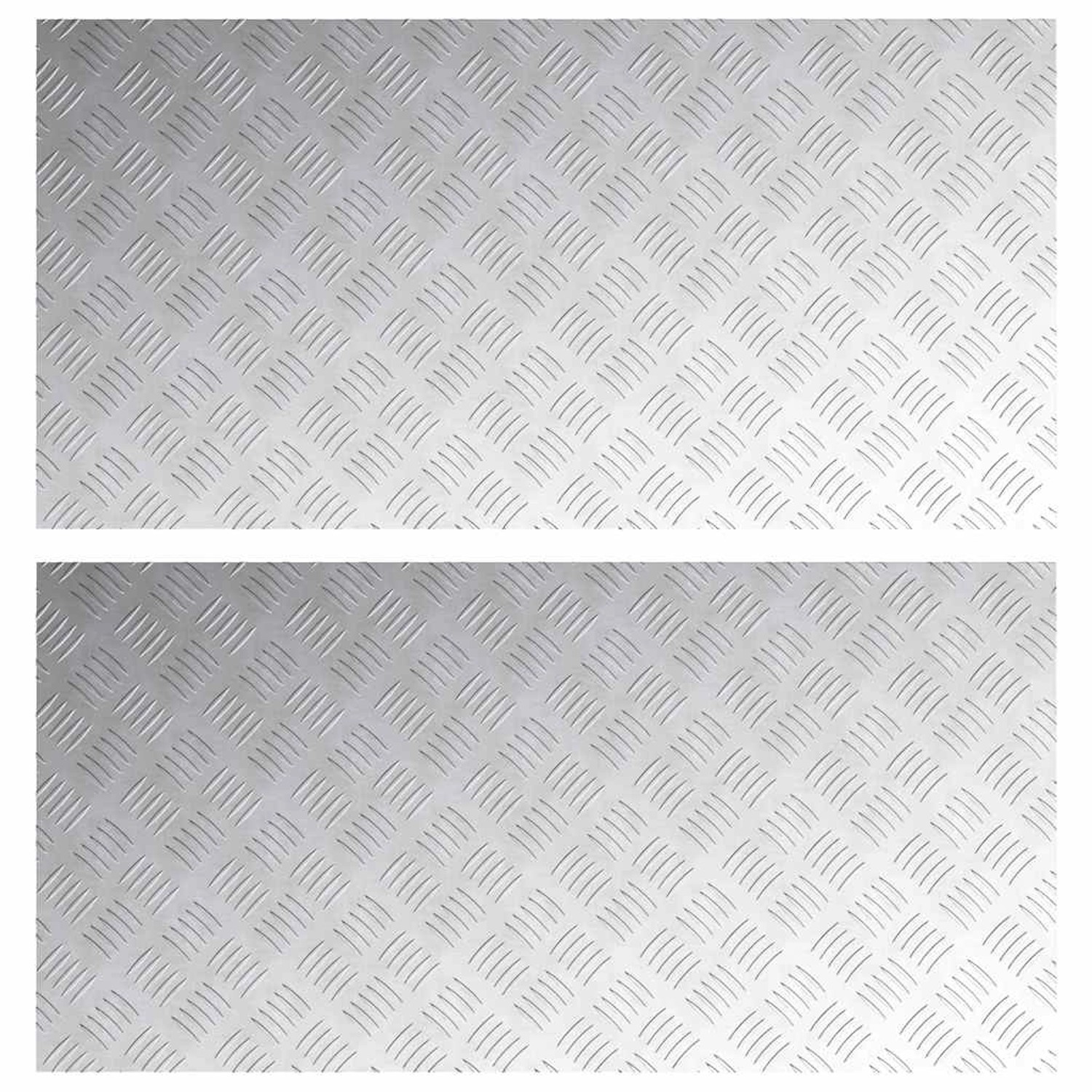 vidaXL Rautenscheiben 2 Stk Silber 100 x 50 cm Aluminium 4104365 vidaXL Rautenscheiben 2 Stk Silber 100 x 50 cm Aluminium 4104365 von VIDAXL