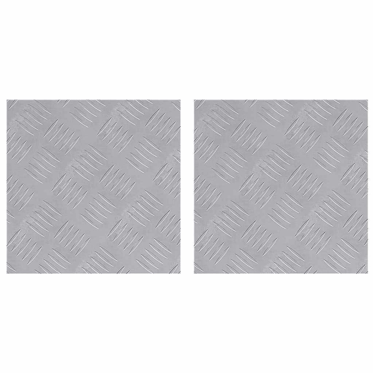 vidaXL Rautenscheiben 2 Stk Silber 30 x 30 cm Aluminium 4104285 vidaXL Rautenscheiben 2 Stk Silber 30 x 30 cm Aluminium 4104285 von VIDAXL