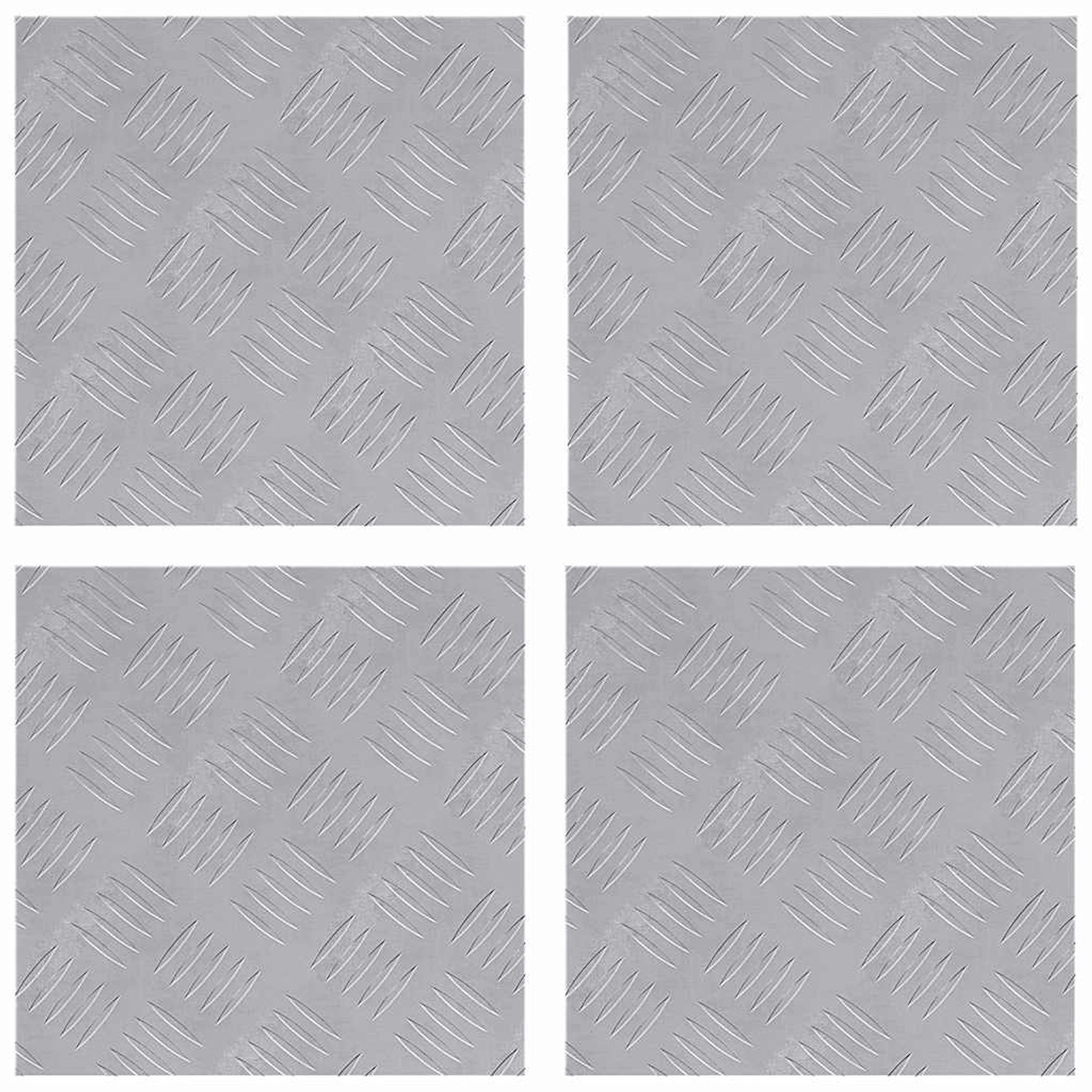 vidaXL Rautenscheiben 4 Stk Silber 30 x 30 cm Aluminium 4104284 vidaXL Rautenscheiben 4 Stk Silber 30 x 30 cm Aluminium 4104284 von VIDAXL