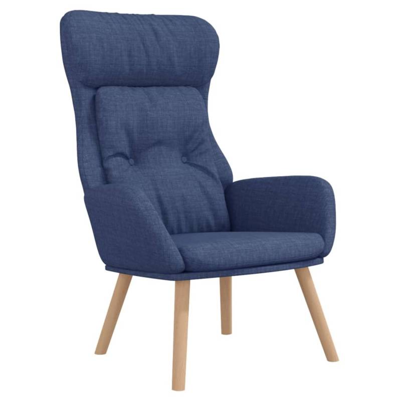 vidaXL Relaxsessel Blau Stoff Modell 34 von VIDAXL