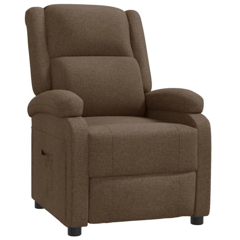 vidaXL Relaxsessel Braun Stoff Modell 63 von VIDAXL