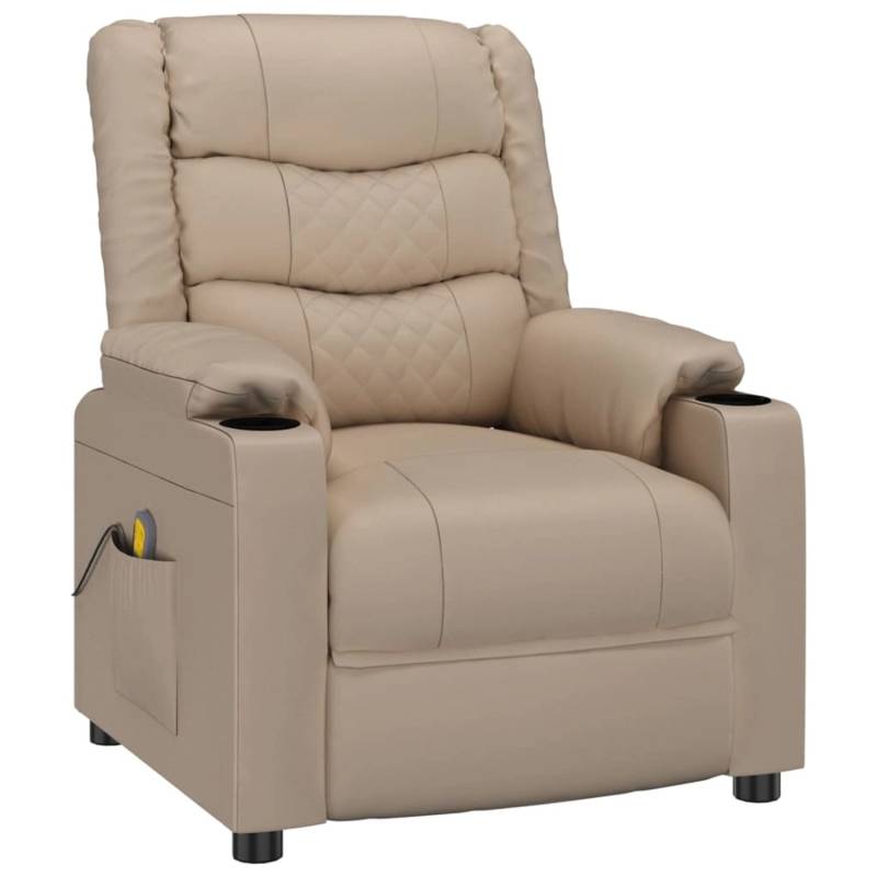 vidaXL Relaxsessel Cappuccino-Braun Kunstleder 348048 vidaXL Relaxsessel Cappuccino-Braun Kunstleder 348048 von VIDAXL