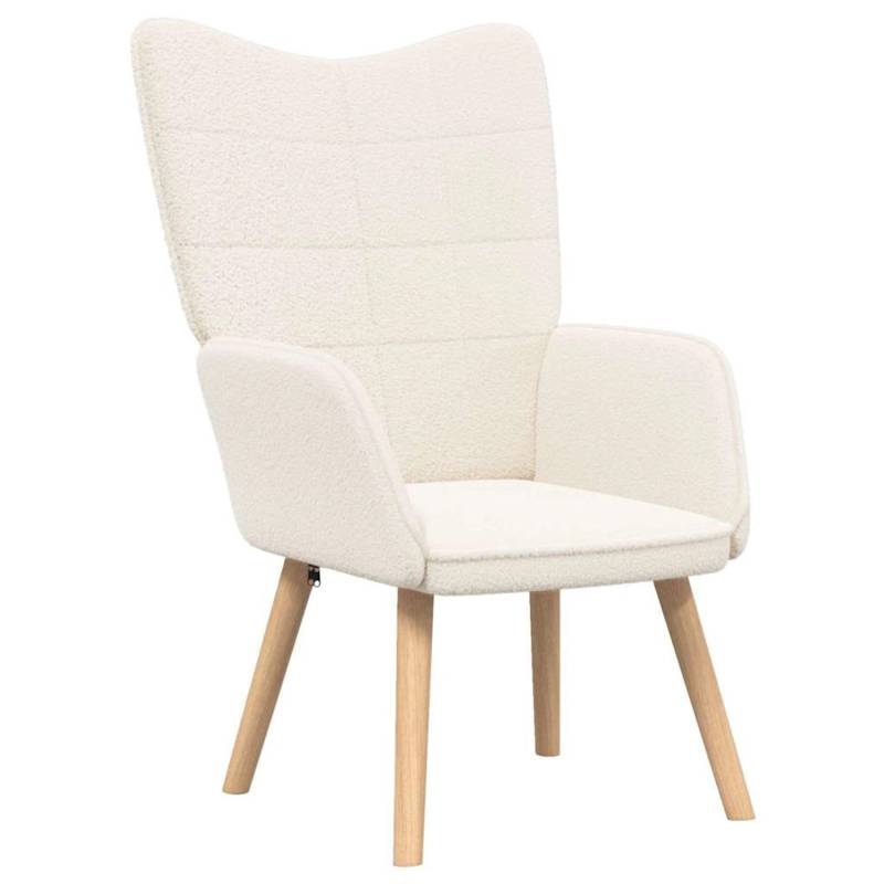 vidaXL Relaxsessel Creme 62 x 67 x 95,5 cm Stoff 42001778 vidaXL Relaxsessel Creme 62 x 67 x 95,5 cm Stoff 42001778 von VIDAXL