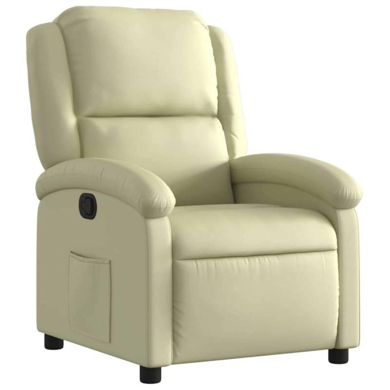 vidaXL Relaxsessel Creme Echtleder 3205469 vidaXL Relaxsessel Creme Echtleder 3205469 von VIDAXL