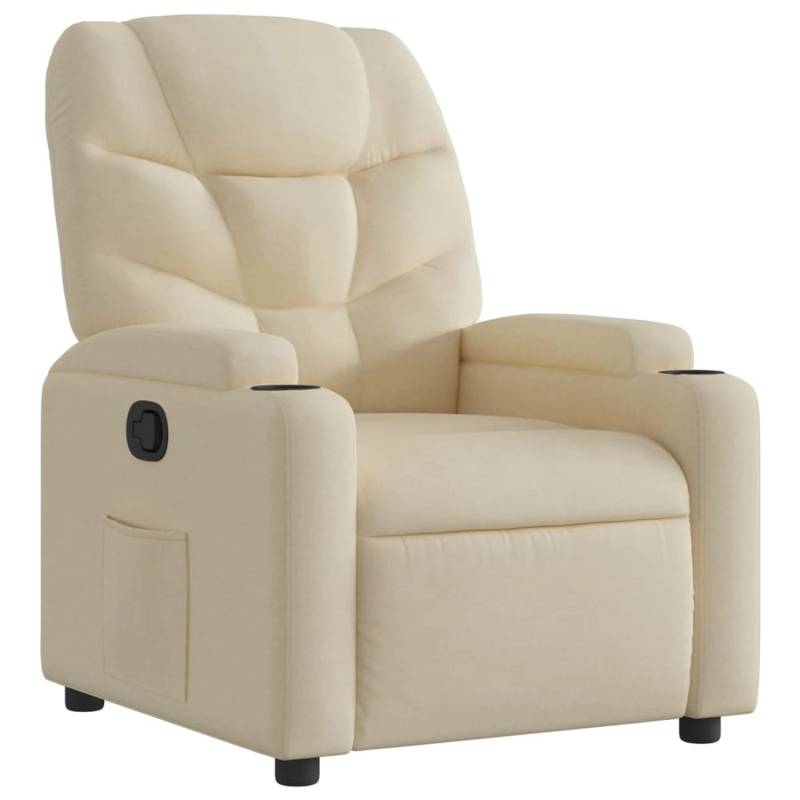 vidaXL Relaxsessel Creme Stoff 3205611 vidaXL Relaxsessel Creme Stoff 3205611 von VIDAXL