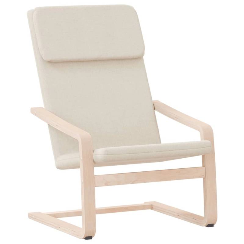 vidaXL Relaxsessel Creme Stoff Modell 53 von VIDAXL