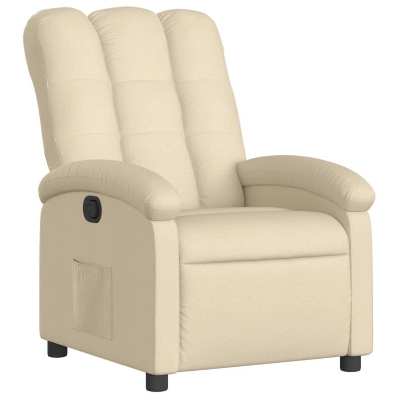 vidaXL Relaxsessel Creme Stoff Modell 57 von VIDAXL