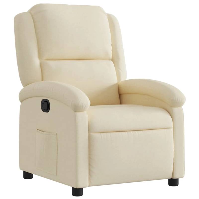 vidaXL Relaxsessel Creme Stoff Modell 58 von VIDAXL