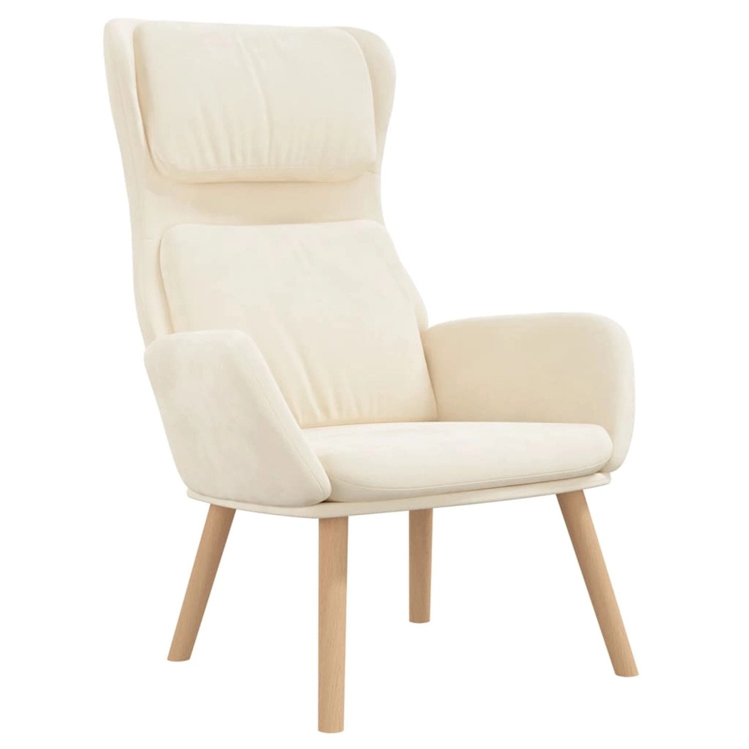 vidaXL Relaxsessel CremeWeiß Samt Modell 21 vidaXL Relaxsessel CremeWeiß Samt Modell 21 von VIDAXL