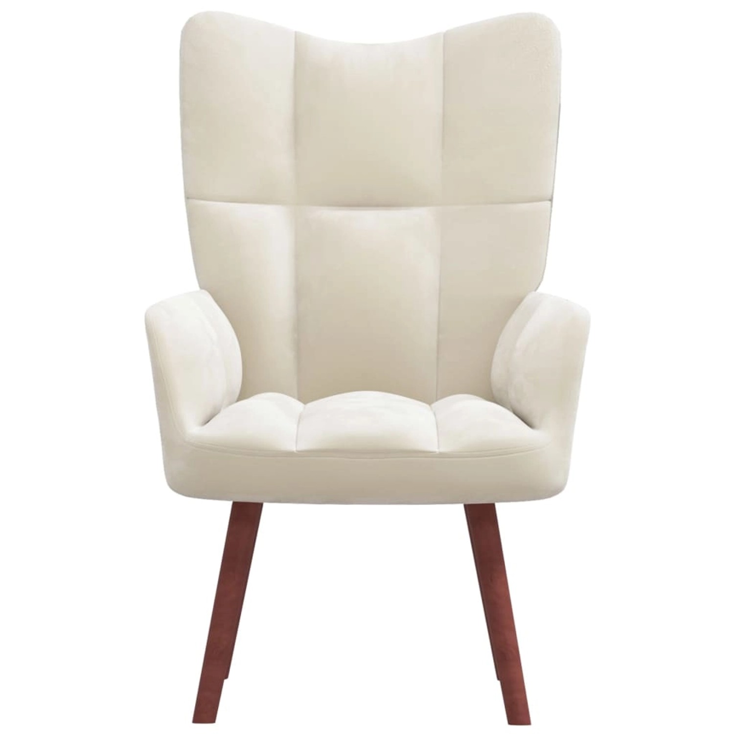 vidaXL Relaxsessel CremeWeiß Samt Modell 7 vidaXL Relaxsessel CremeWeiß Samt Modell 7 von VIDAXL