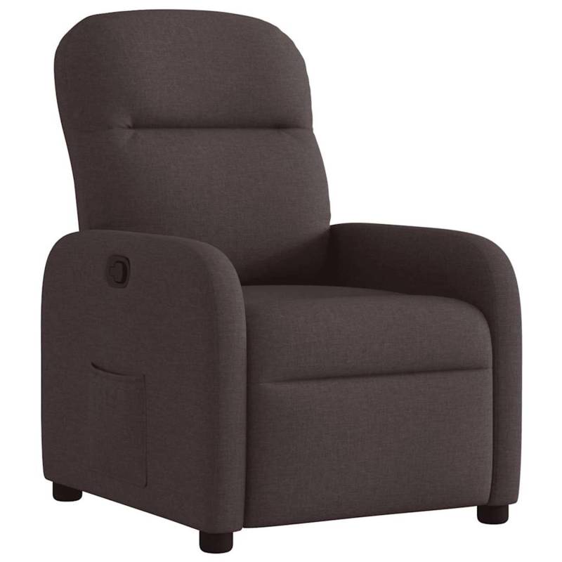 vidaXL Relaxsessel Dunkelbraun Stoff 4015527 vidaXL Relaxsessel Dunkelbraun Stoff 4015527 von VIDAXL