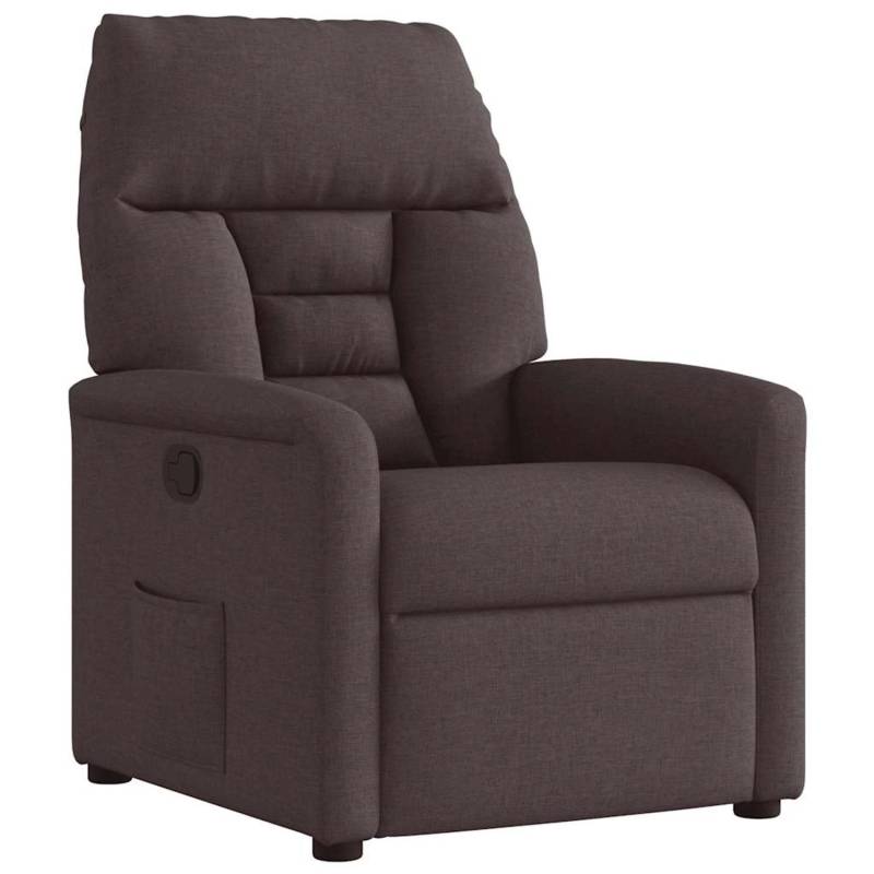 vidaXL Relaxsessel Dunkelbraun Stoff 4015547 vidaXL Relaxsessel Dunkelbraun Stoff 4015547 von VIDAXL