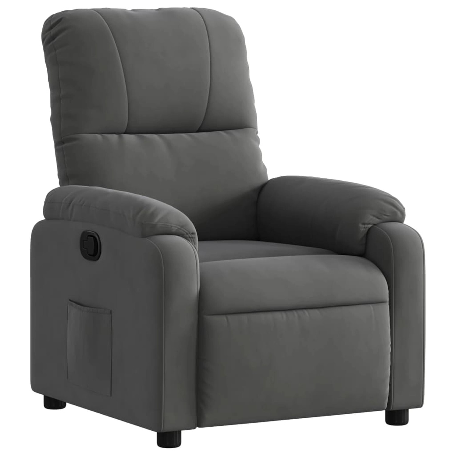 vidaXL Relaxsessel Dunkelgrau Mikrofasergewebe Modell 4 vidaXL Relaxsessel Dunkelgrau Mikrofasergewebe Modell 4 von VIDAXL