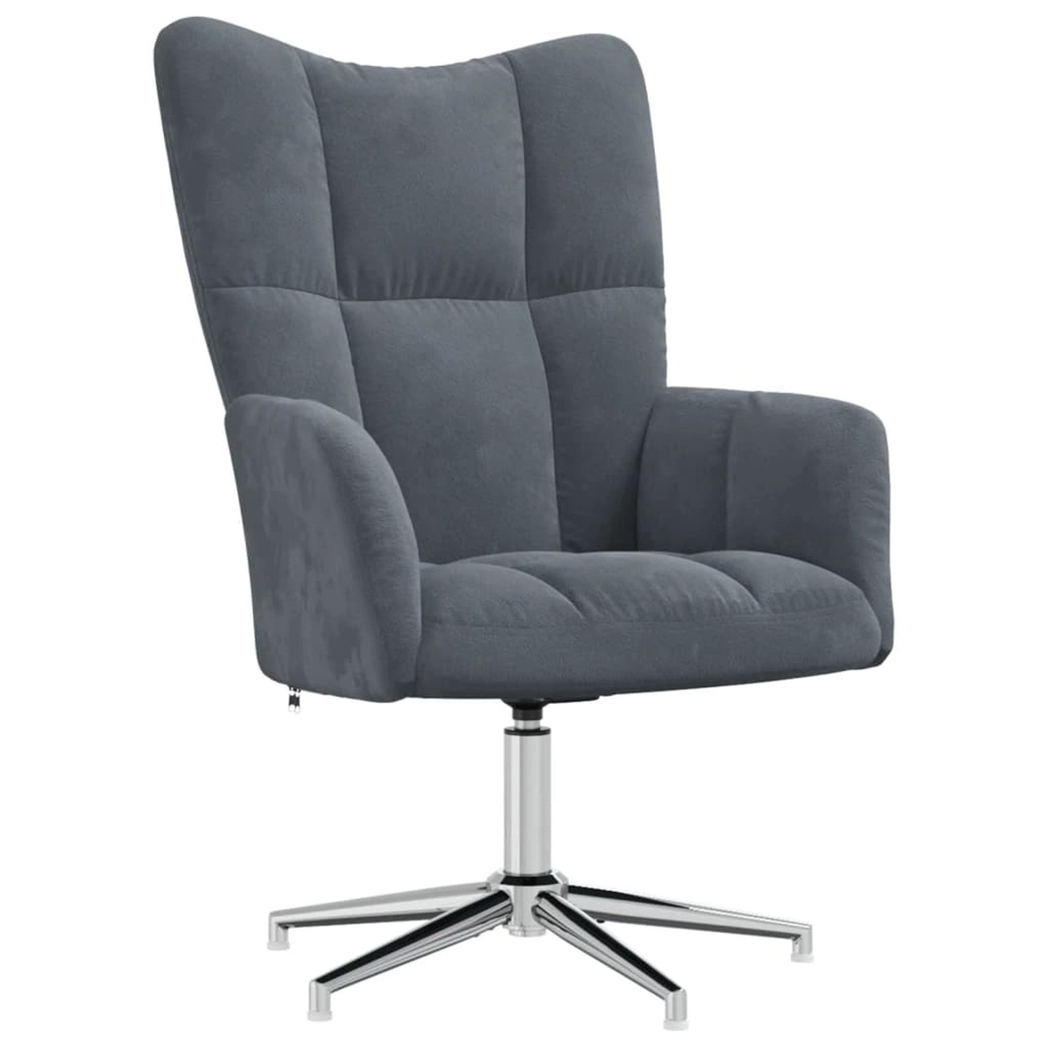 vidaXL Relaxsessel Dunkelgrau Samt Modell 12 vidaXL Relaxsessel Dunkelgrau Samt Modell 12 von VIDAXL