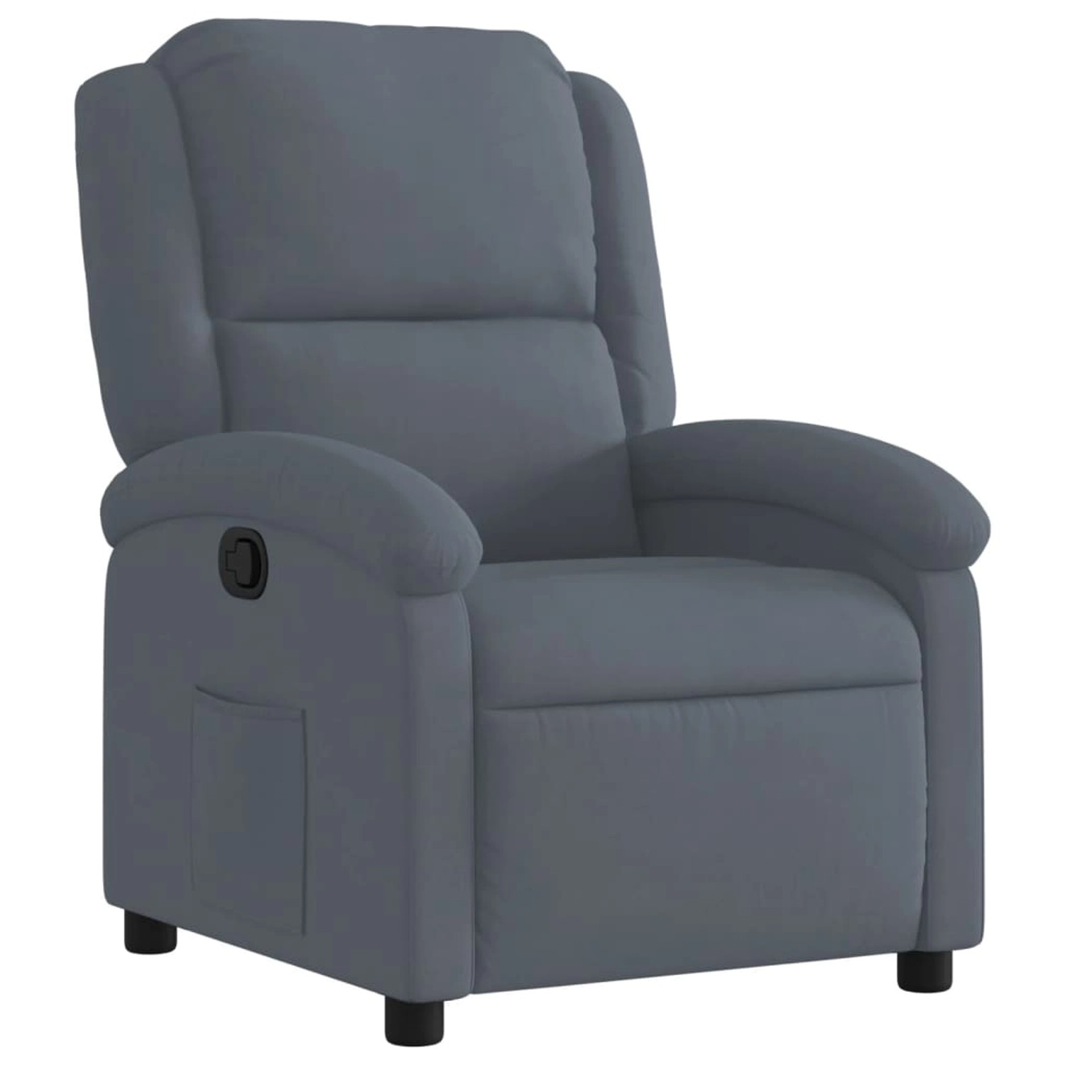 vidaXL Relaxsessel Dunkelgrau Samt Modell 27 vidaXL Relaxsessel Dunkelgrau Samt Modell 27 von VIDAXL