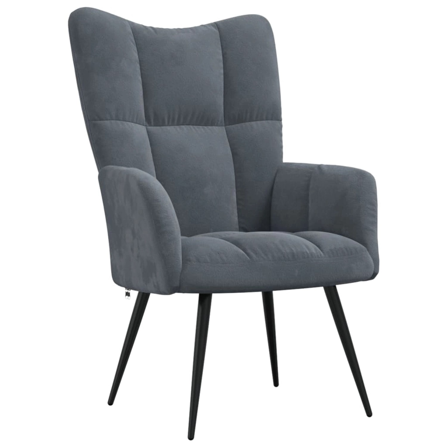vidaXL Relaxsessel Dunkelgrau Samt Modell 9 vidaXL Relaxsessel Dunkelgrau Samt Modell 9 von VIDAXL