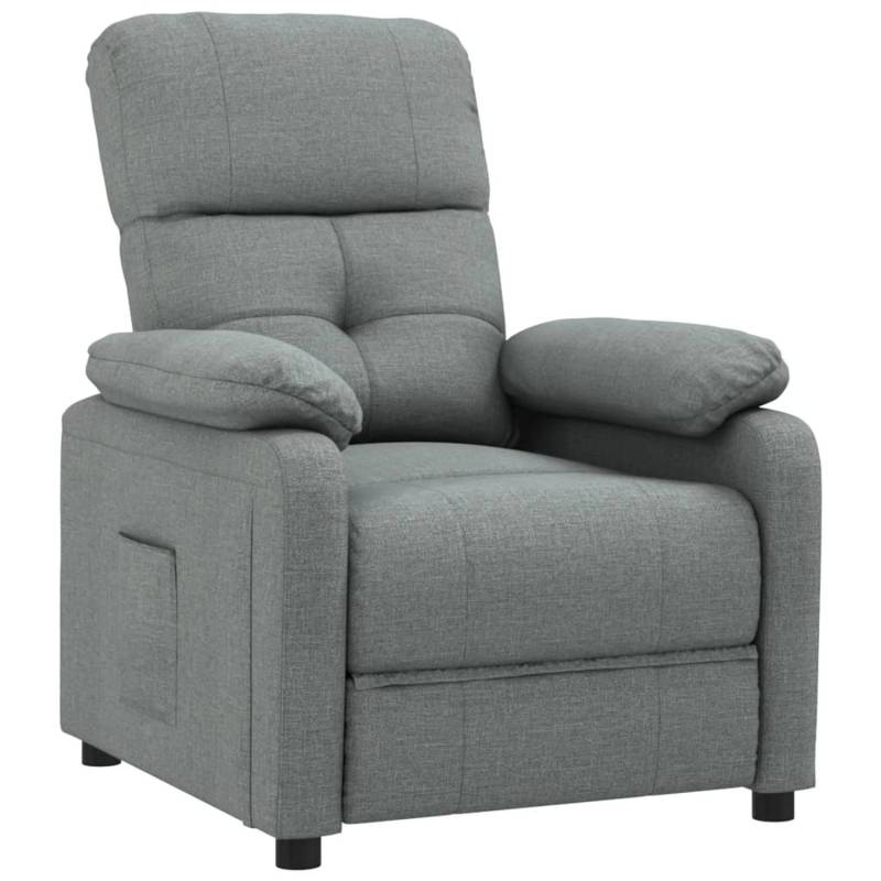 vidaXL Relaxsessel Dunkelgrau Stoff 348276 von VIDAXL