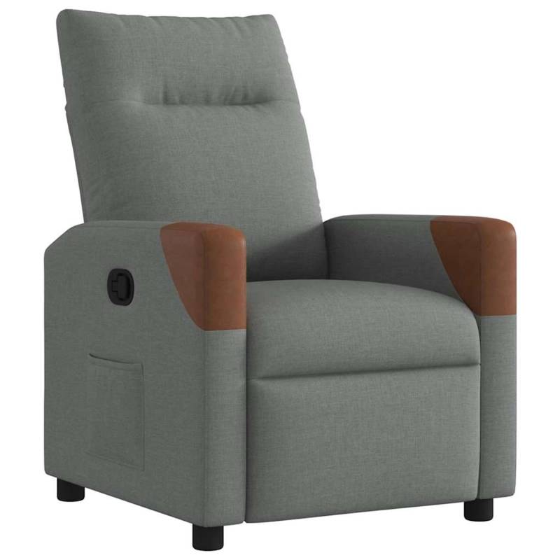 vidaXL Relaxsessel Dunkelgrau Stoff 4104810 vidaXL Relaxsessel Dunkelgrau Stoff 4104810 von VIDAXL