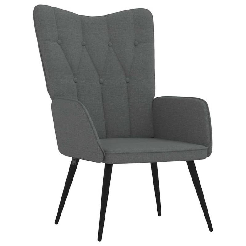 vidaXL Relaxsessel Dunkelgrau Stoff Modell 12 von VIDAXL
