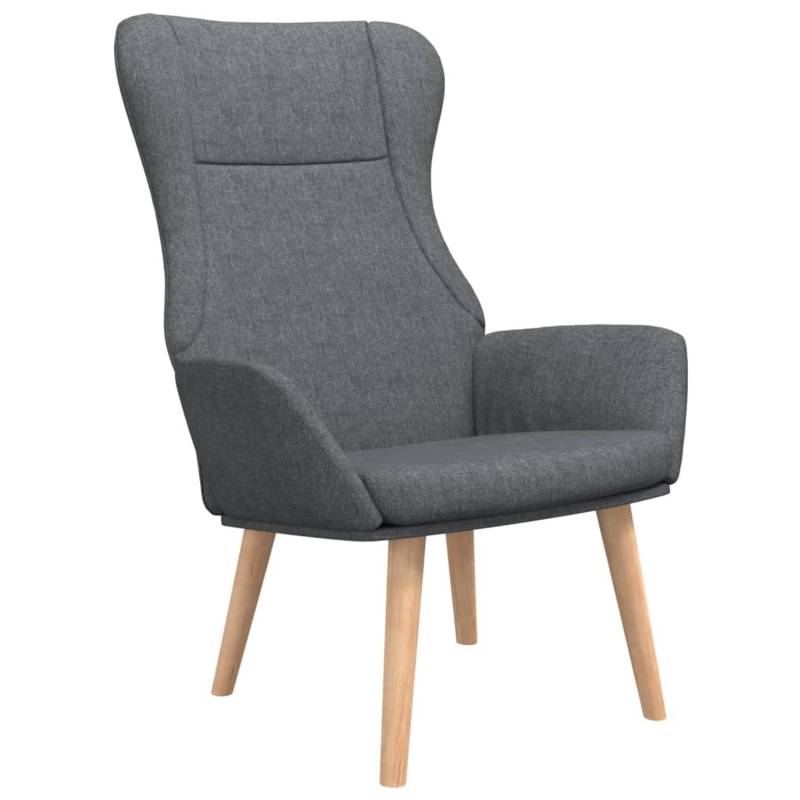 vidaXL Relaxsessel Dunkelgrau Stoff Modell 45 von VIDAXL