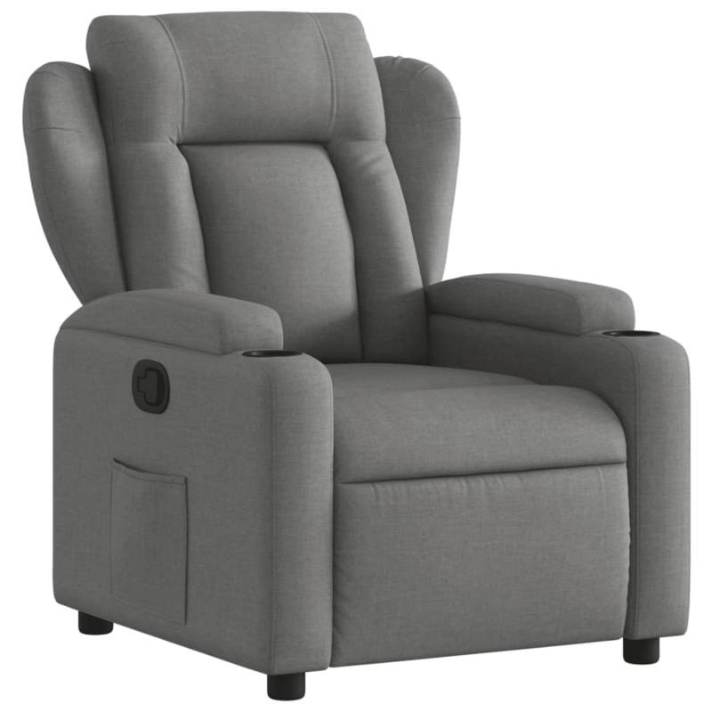 vidaXL Relaxsessel Dunkelgrau Stoff Modell 62 von VIDAXL