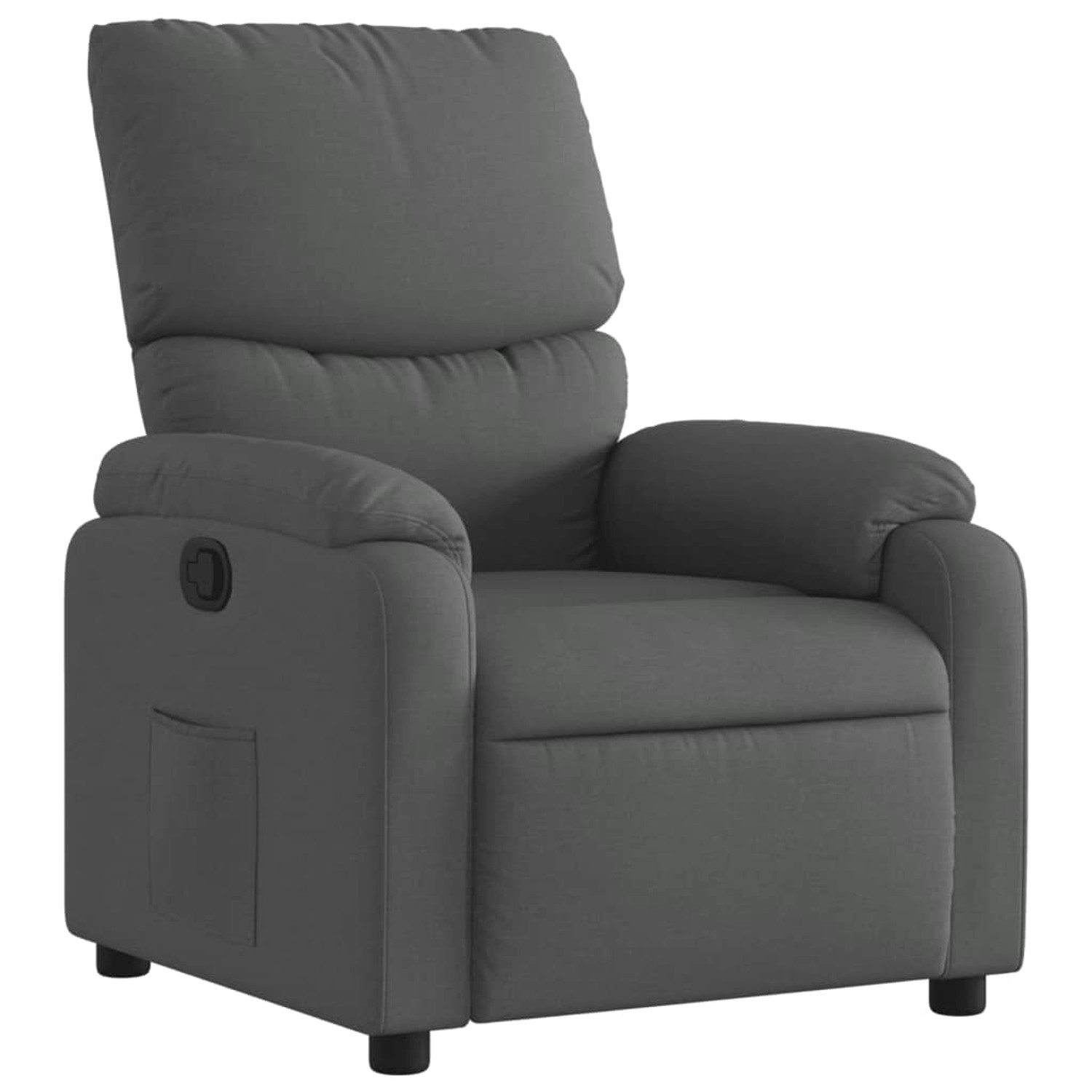 vidaXL Relaxsessel Dunkelgrau Stoff Modell 63 von VIDAXL