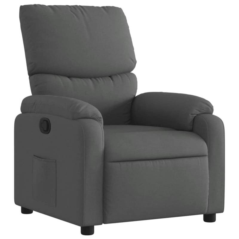 vidaXL Relaxsessel Dunkelgrau Stoff Modell 63 von VIDAXL