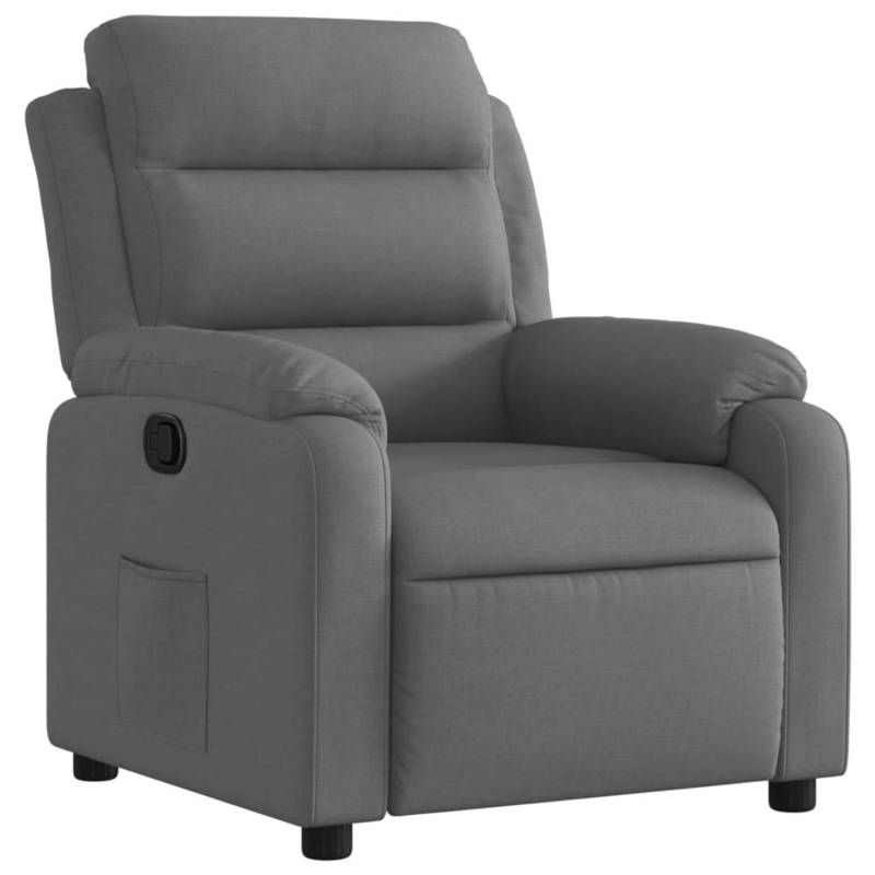 vidaXL Relaxsessel Dunkelgrau Stoff Modell 67 von VIDAXL