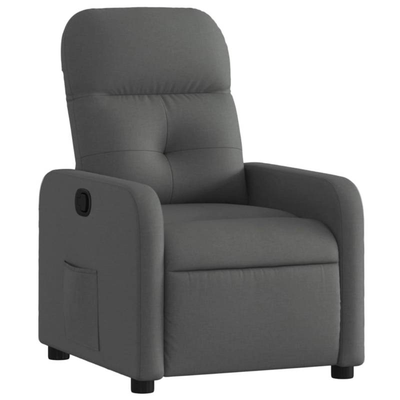 vidaXL Relaxsessel Dunkelgrau Stoff Modell 79 von VIDAXL