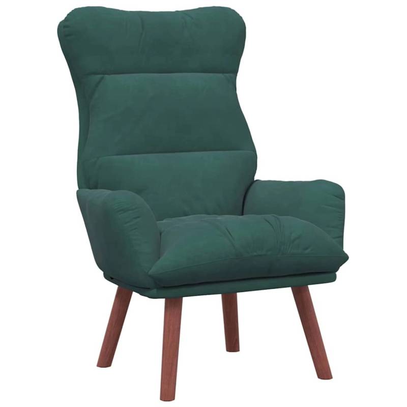 vidaXL Relaxsessel Dunkelgrün 69 x 74 x 93 cm Samt 42001836 vidaXL Relaxsessel Dunkelgrün 69 x 74 x 93 cm Samt 42001836 von VIDAXL