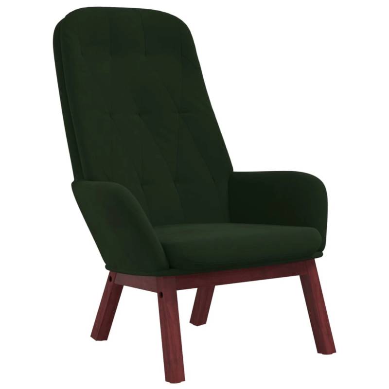vidaXL Relaxsessel Dunkelgrün Samt 341220 vidaXL Relaxsessel Dunkelgrün Samt 341220 von VIDAXL