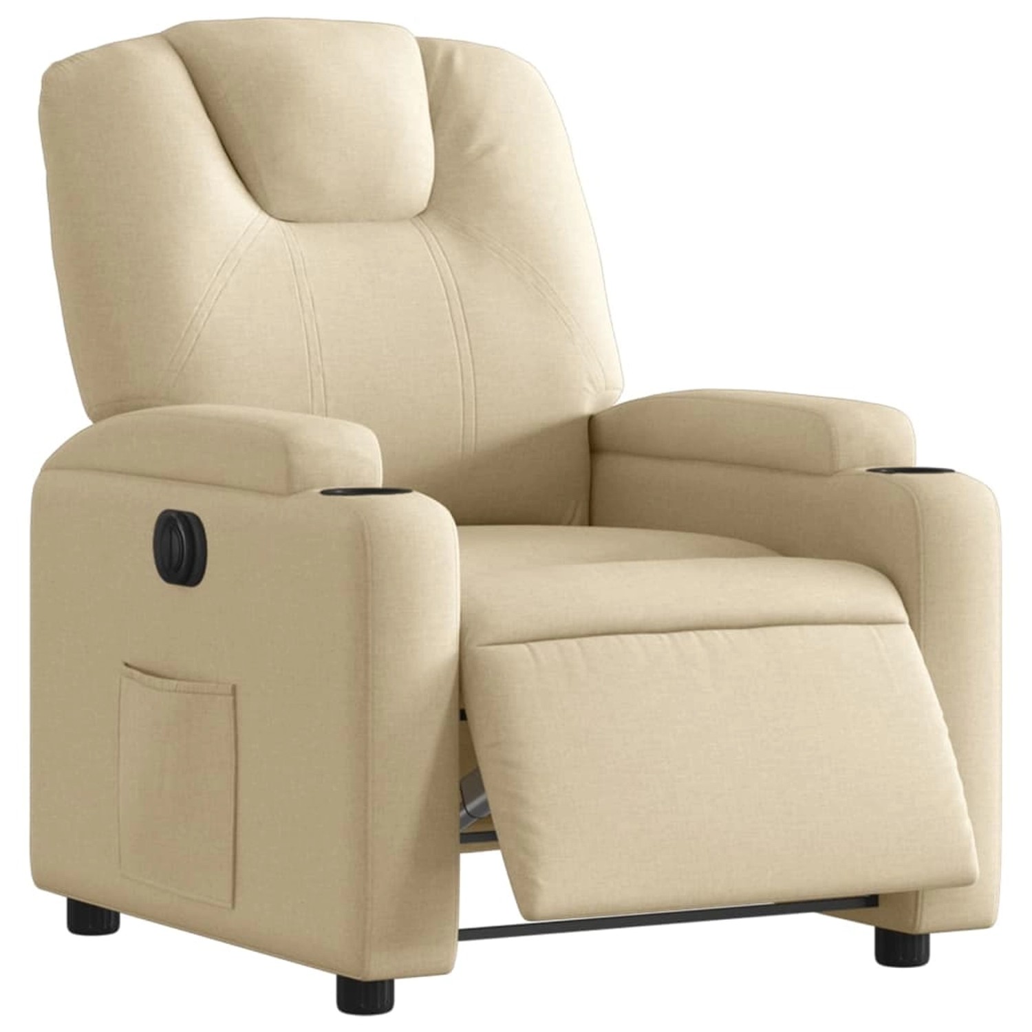 vidaXL Relaxsessel Elektrisch Creme Stoff Modell 32 vidaXL Relaxsessel Elektrisch Creme Stoff Modell 32 von VIDAXL