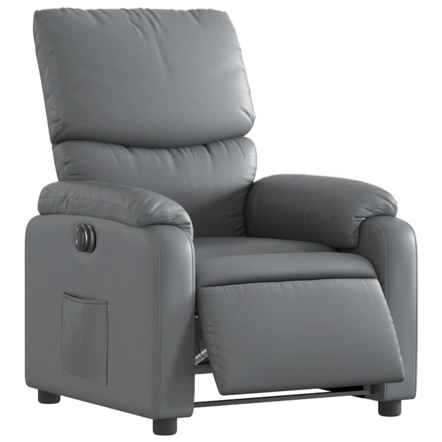 vidaXL Relaxsessel Elektrisch Grau Kunstleder Modell 21 von VIDAXL