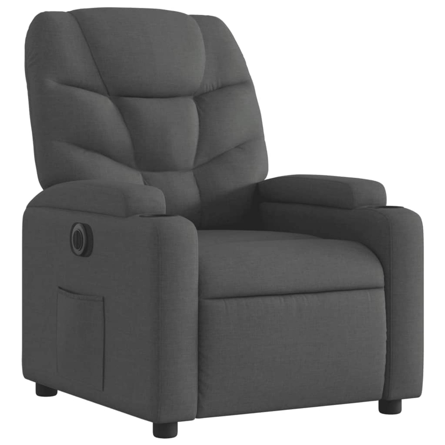 vidaXL Relaxsessel Elektrisch Schwarz Stoff Modell 26 vidaXL Relaxsessel Elektrisch Schwarz Stoff Modell 26 von VIDAXL