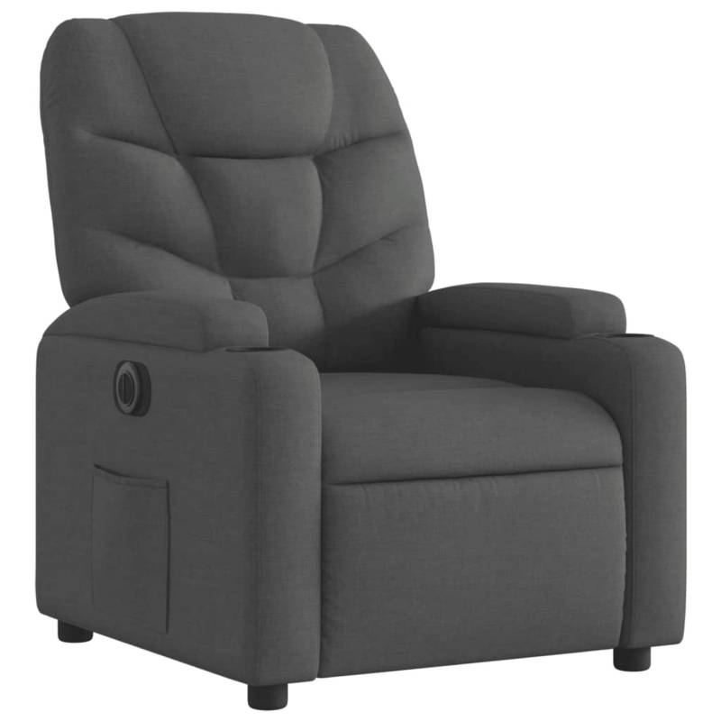 vidaXL Relaxsessel Elektrisch Schwarz Stoff Modell 26 von VIDAXL