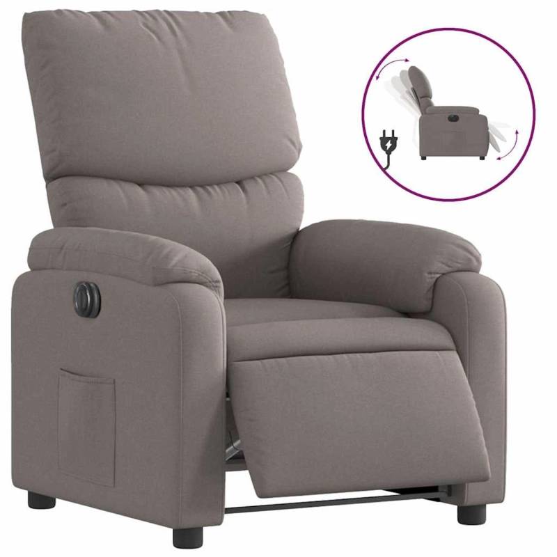 vidaXL Relaxsessel Elektrisch Taupe Stoff 3204808 vidaXL Relaxsessel Elektrisch Taupe Stoff 3204808 von VIDAXL