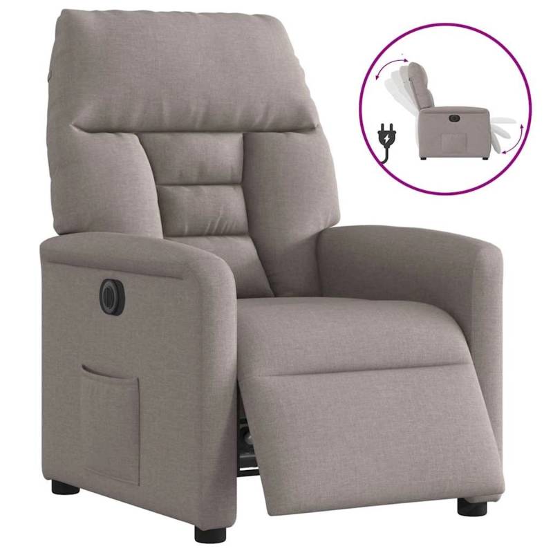 vidaXL Relaxsessel Elektrisch Taupe Stoff 3303019 vidaXL Relaxsessel Elektrisch Taupe Stoff 3303019 von VIDAXL