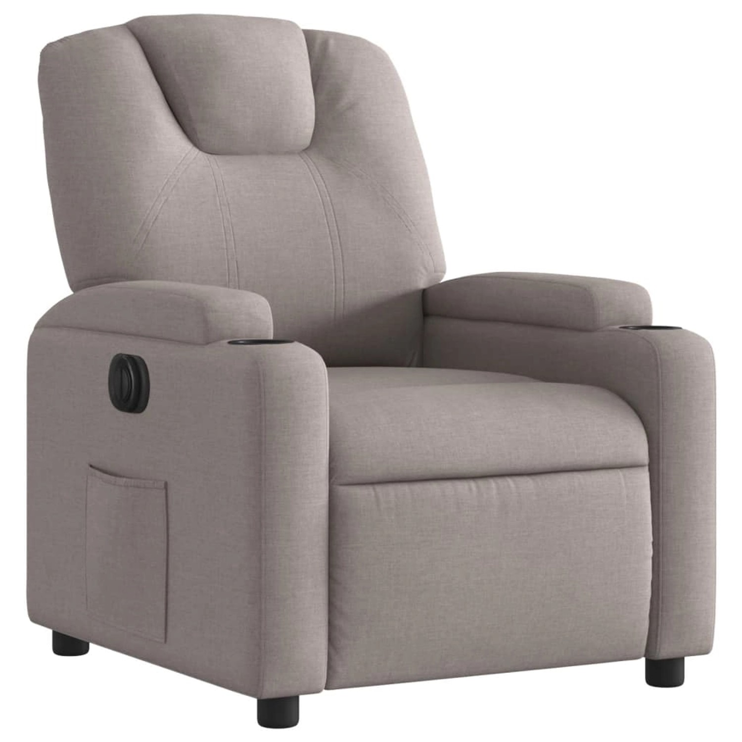 vidaXL Relaxsessel Elektrisch Taupe Stoff Modell 36 vidaXL Relaxsessel Elektrisch Taupe Stoff Modell 36 von VIDAXL
