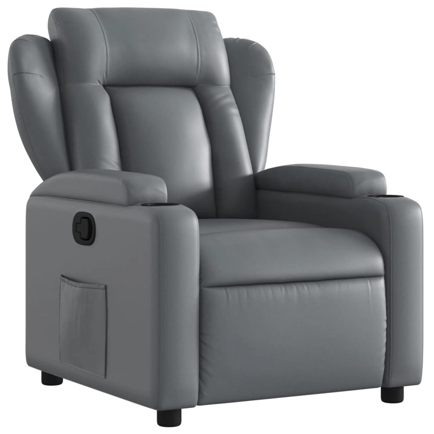 vidaXL Relaxsessel Grau Kunstleder Modell 24 vidaXL Relaxsessel Grau Kunstleder Modell 24 von VIDAXL