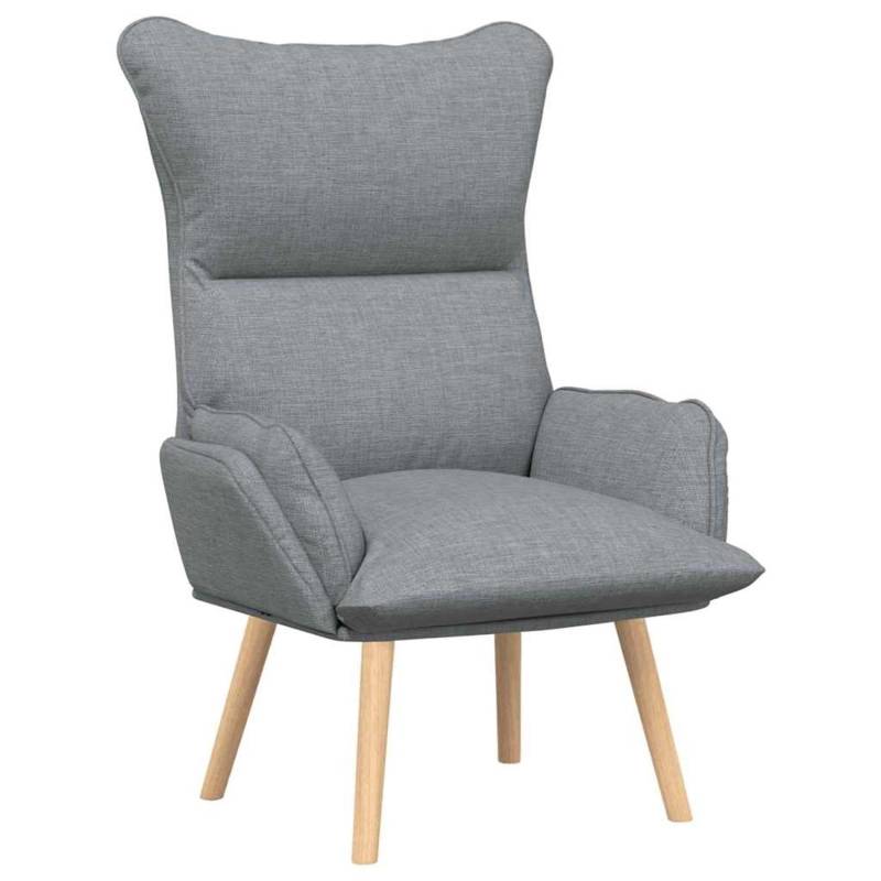 vidaXL Relaxsessel Hellgrau 69 x 74 x 93 cm Stoff 42001865 vidaXL Relaxsessel Hellgrau 69 x 74 x 93 cm Stoff 42001865 von VIDAXL