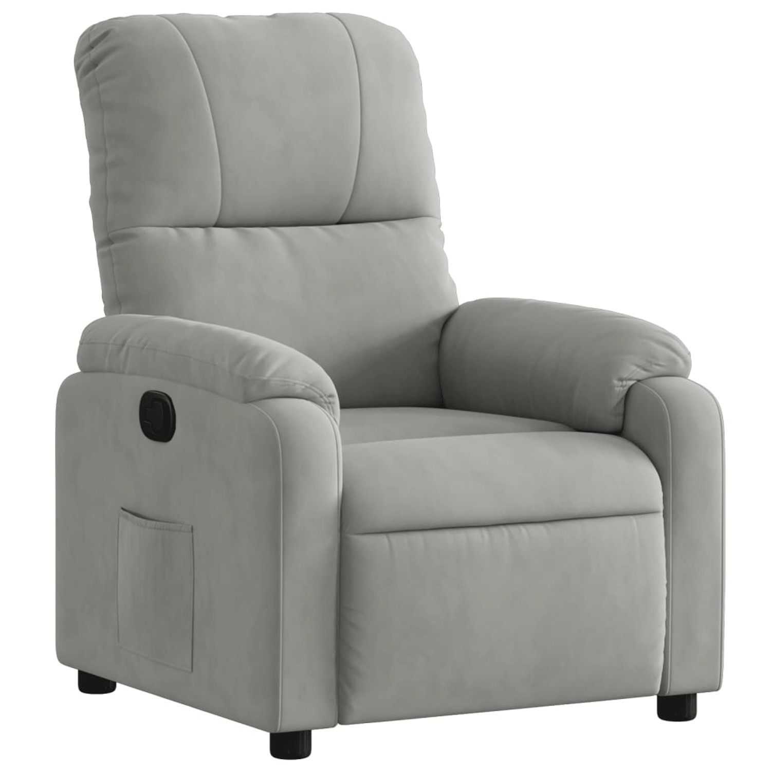 vidaXL Relaxsessel Hellgrau Mikrofasergewebe Modell 4 vidaXL Relaxsessel Hellgrau Mikrofasergewebe Modell 4 von VIDAXL