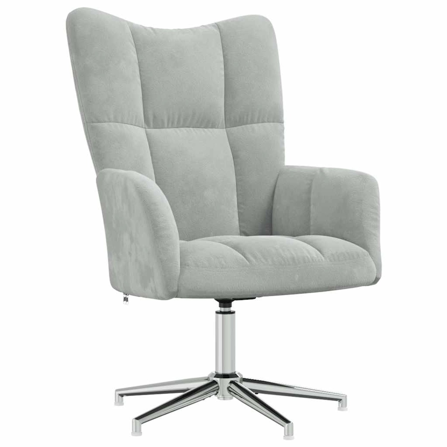 vidaXL Relaxsessel Hellgrau Samt 328117 vidaXL Relaxsessel Hellgrau Samt 328117 von VIDAXL