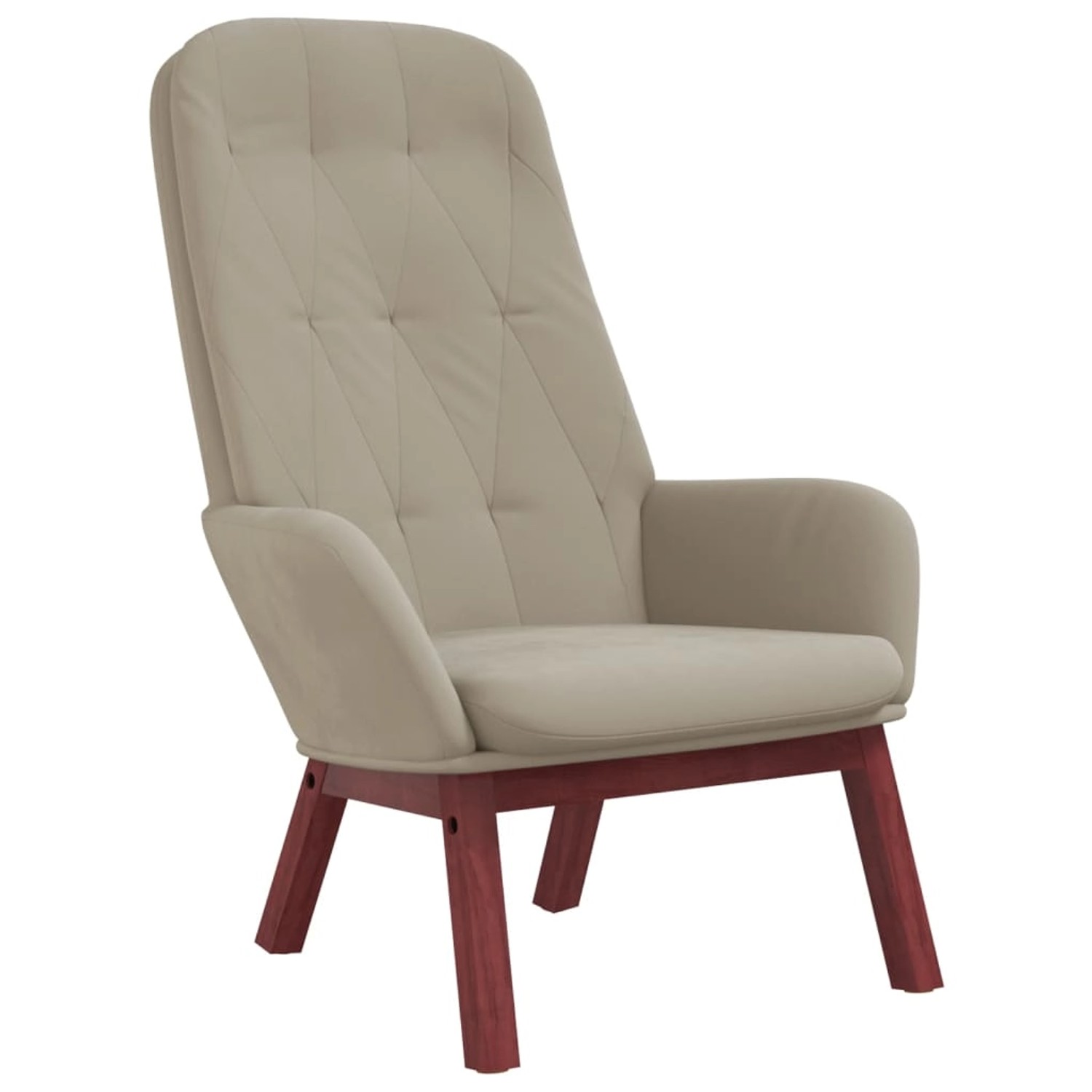 vidaXL Relaxsessel Hellgrau Samt 341218 vidaXL Relaxsessel Hellgrau Samt 341218 von VIDAXL